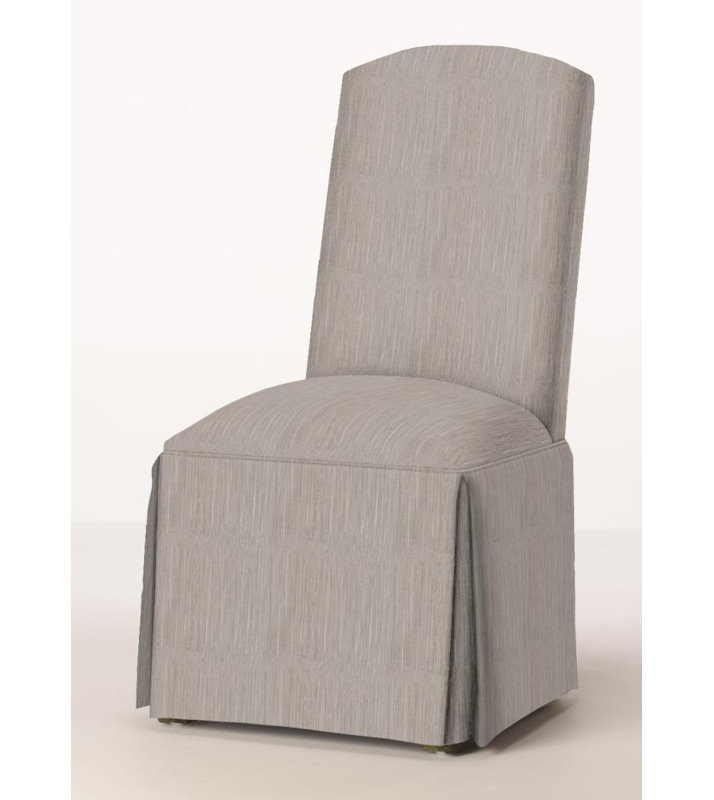 Darby Home Co Lamoille Traditional Skirted Upholstered Dining Chair